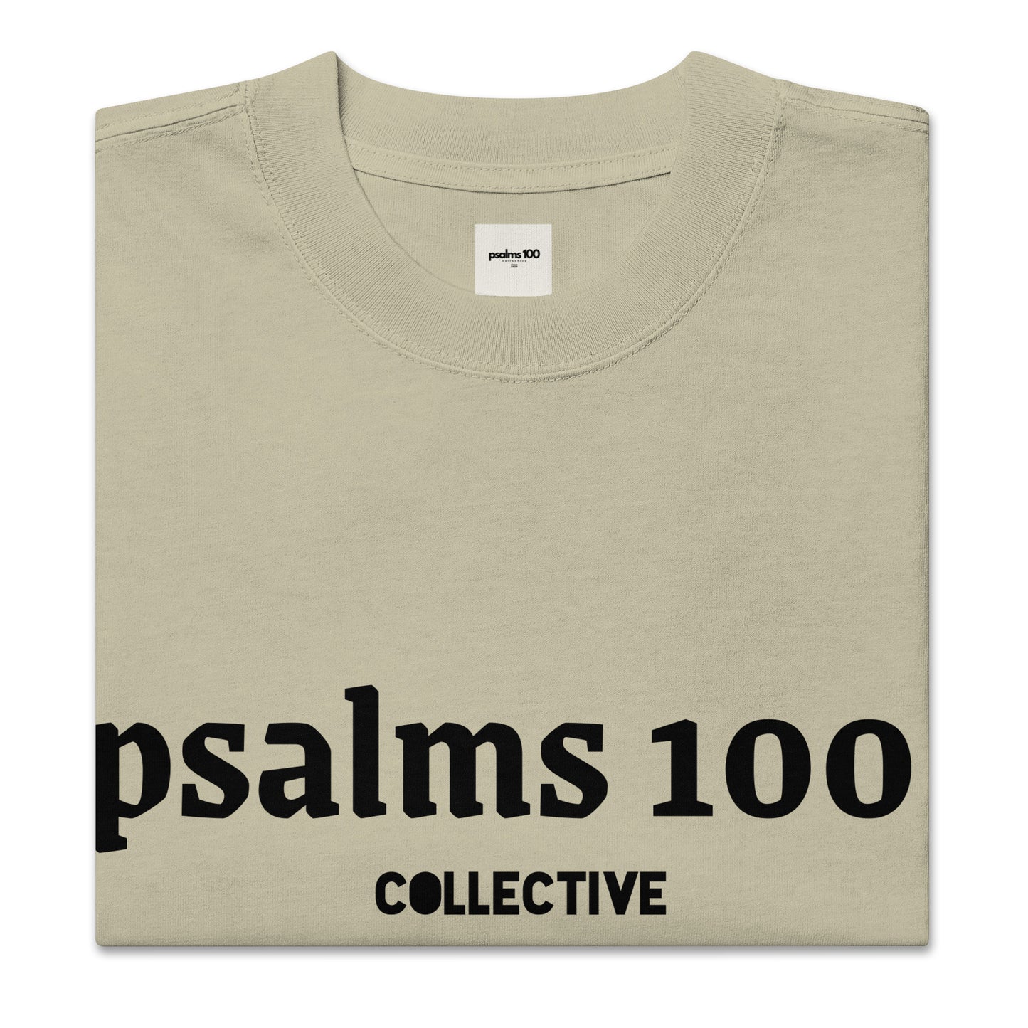 Signature Psalms 100 Collective OverSized Faded Shirt